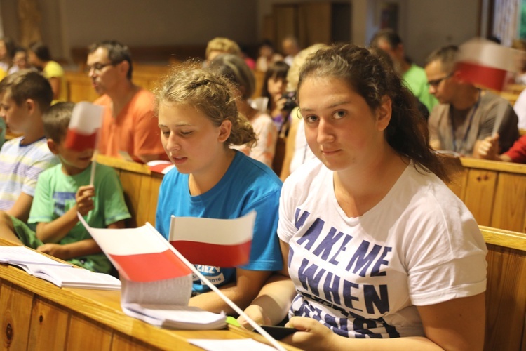 Wieczór pieśni patriotycznej czechowickiej pielgrzymki - Świerklaniec 2018