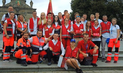 Wolontariusze MSM już - prawie - po służbie w Częstochowie