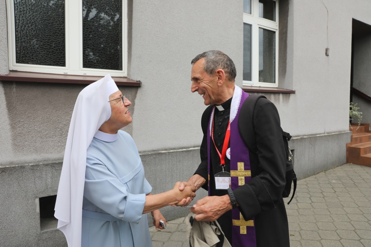 27. Pielgrzymka Cieszyńska na trasie - w Woźnikach - 2018