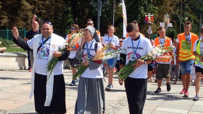 Pielgrzymi na Jasnej Górze