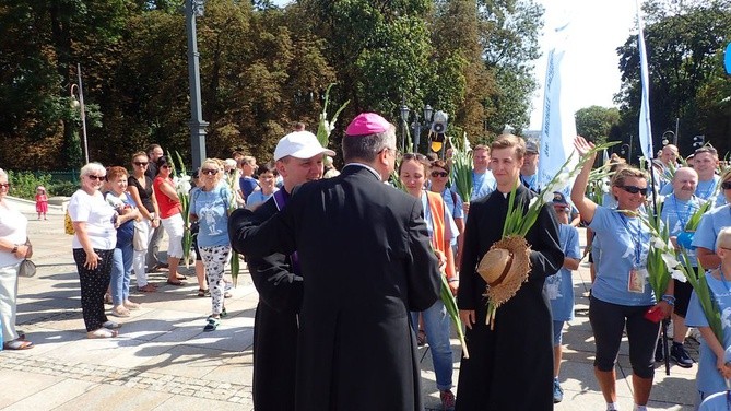 Pielgrzymi na Jasnej Górze