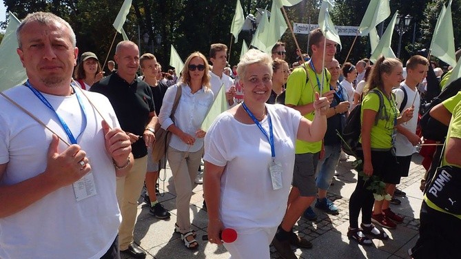 Pielgrzymi na Jasnej Górze