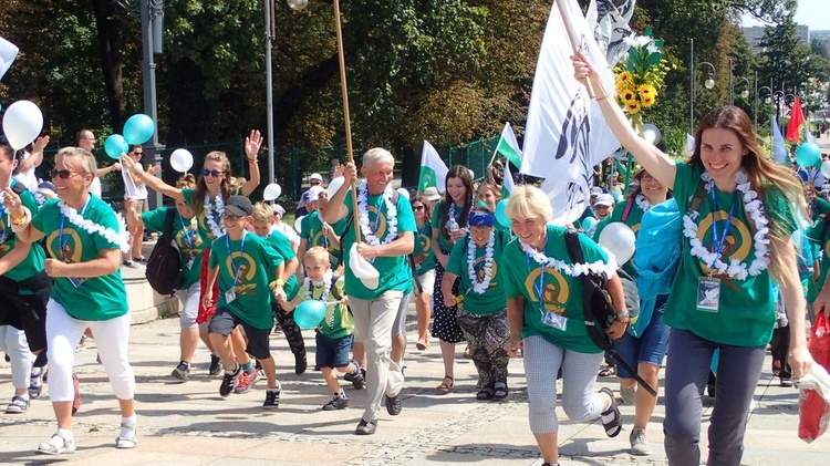 Pielgrzymi na Jasnej Górze