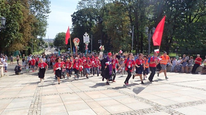 Pielgrzymi na Jasnej Górze