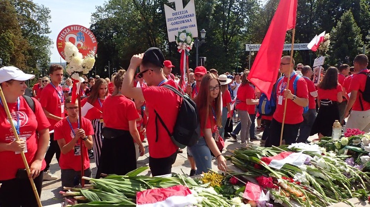 Pielgrzymi na Jasnej Górze