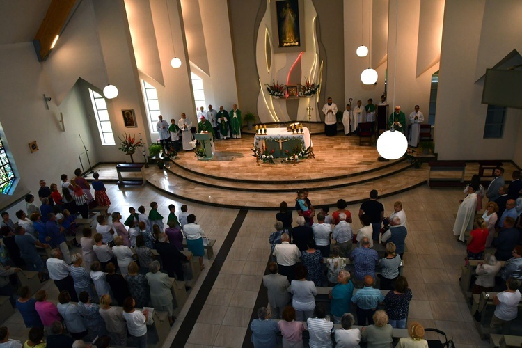 Błogosławieństwo witraży i organów w Kołobrzegu