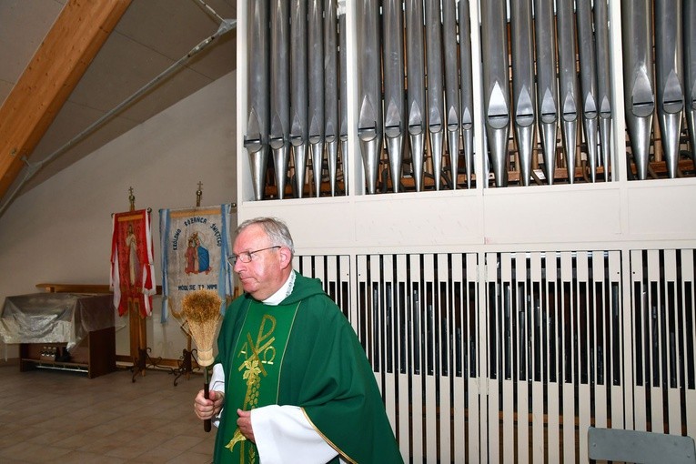 Błogosławieństwo witraży i organów w Kołobrzegu