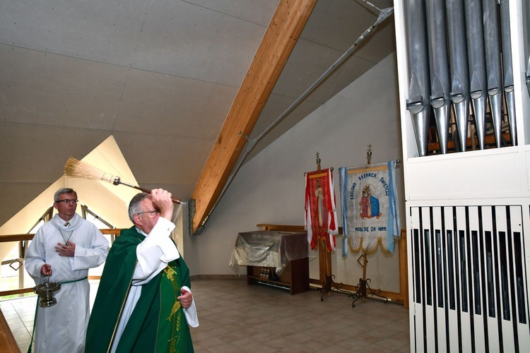 Błogosławieństwo witraży i organów w Kołobrzegu