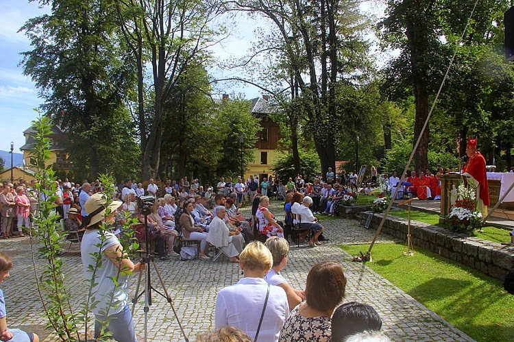 Uroczystości oddania Karpacza pod opiekę św. Wawrzyńca