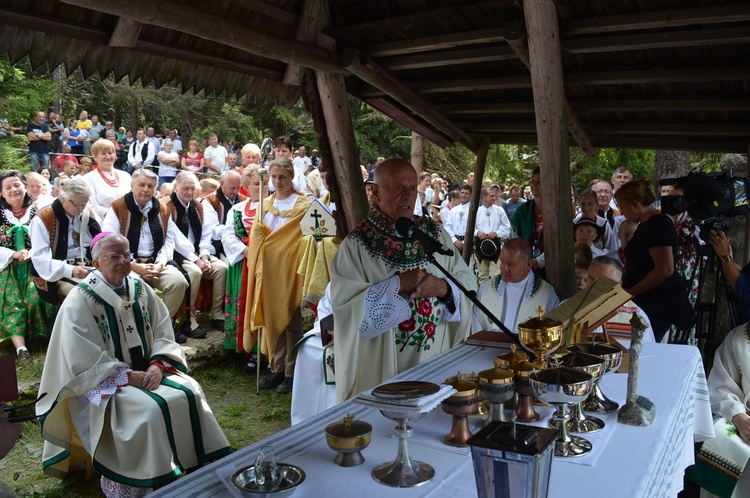 Msza św. Ludzi Gór pod Turbaczem 