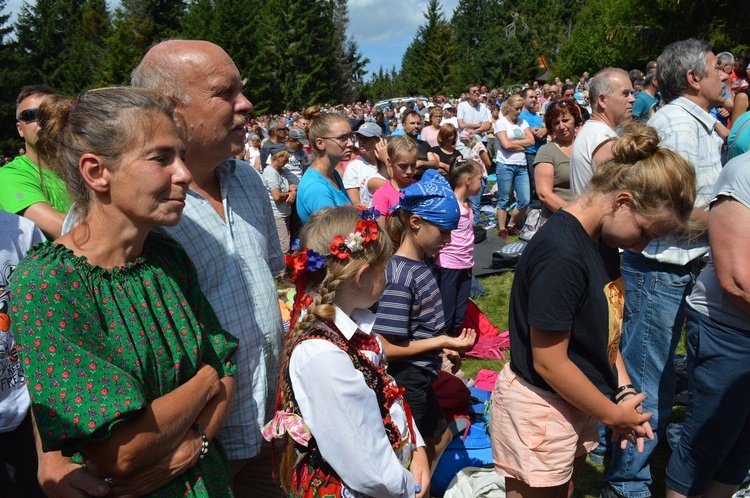 Msza św. Ludzi Gór pod Turbaczem 