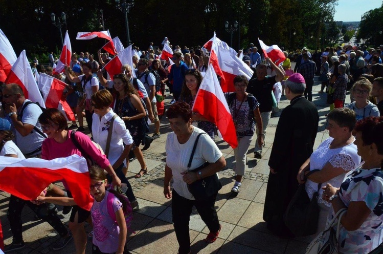 Pielgrzymi na Jasnej Górze