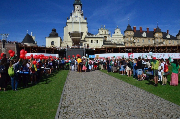 Pielgrzymi na Jasnej Górze