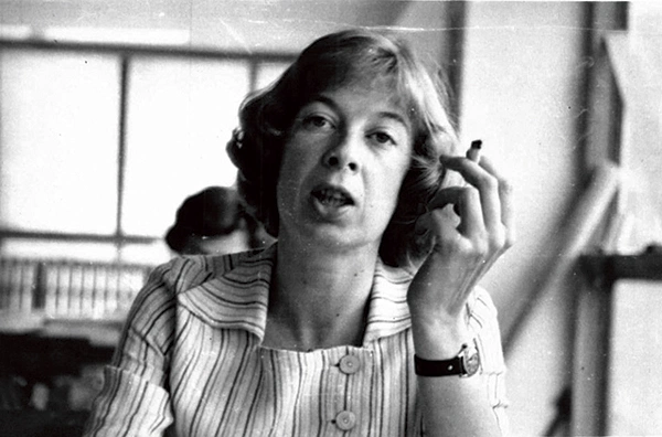 ▲	Maria Chomentowska po wojnie ukończyła malarstwo i architekturę.