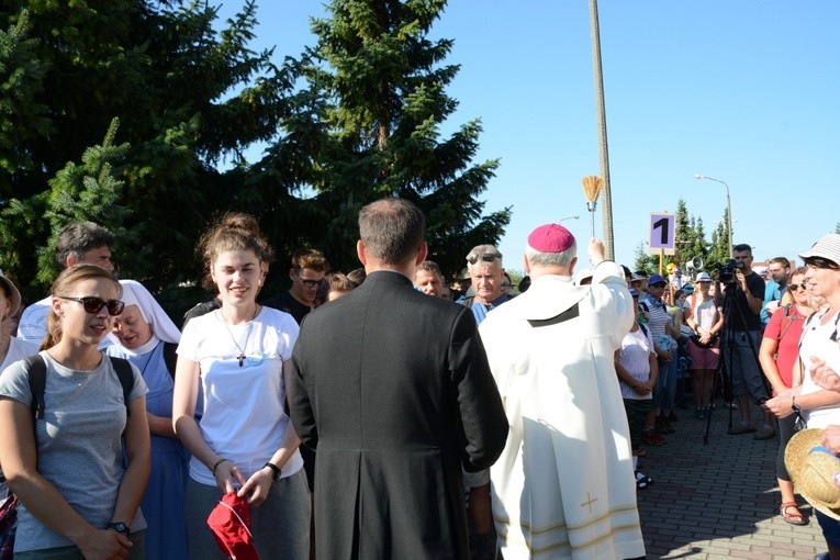 Błogosławieństwo pielgrzymów