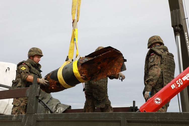 Akcja wydobywania bomb z Bałtyku