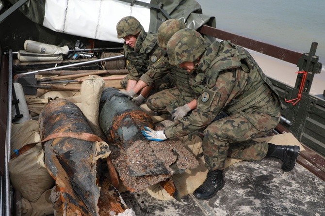 Akcja wydobywania bomb z Bałtyku