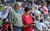 Pielgrzymkowa Eucharystia i tablica pamięci ks. Grzywocza