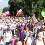 Wejście pielgrzymki radomskiej - jasnogórski szczyt i kaplica Cudownego Obrazu