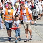 Wejście pielgrzymki radomskiej - jasnogórski szczyt i kaplica Cudownego Obrazu