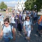 Wejście pielgrzymki radomskiej - Aleje NMP