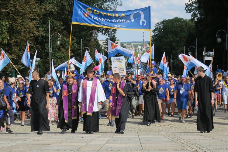 Pielgrzymi dotarli na Jasną Górę