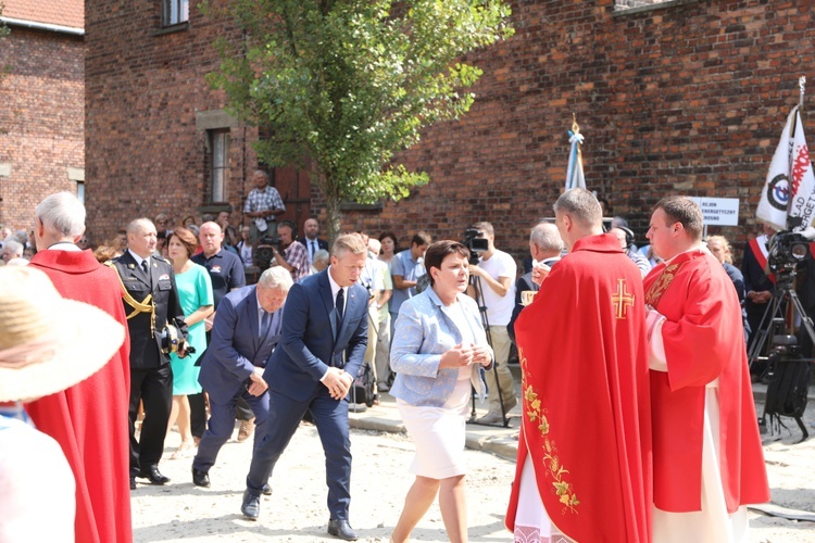 Obchody 77. rocznicy śmierci św. Maksymiliana w Oświęcimiu - 2018