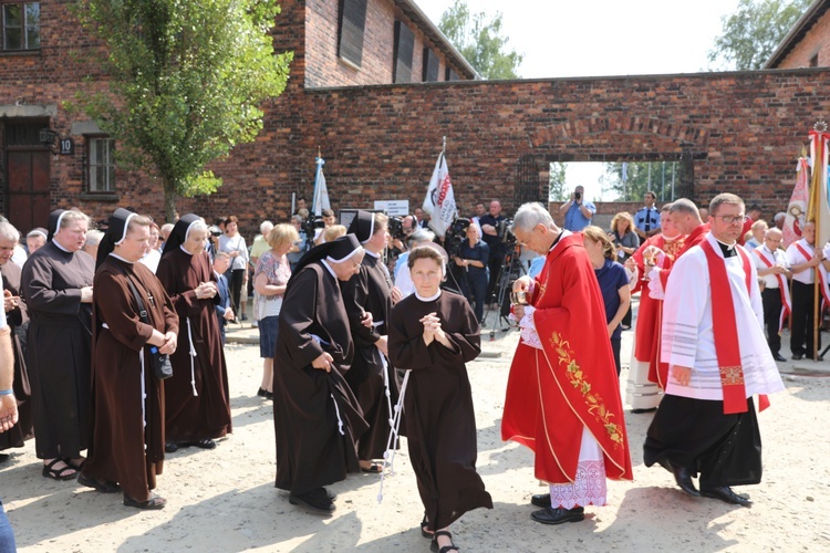 Obchody 77. rocznicy śmierci św. Maksymiliana w Oświęcimiu - 2018