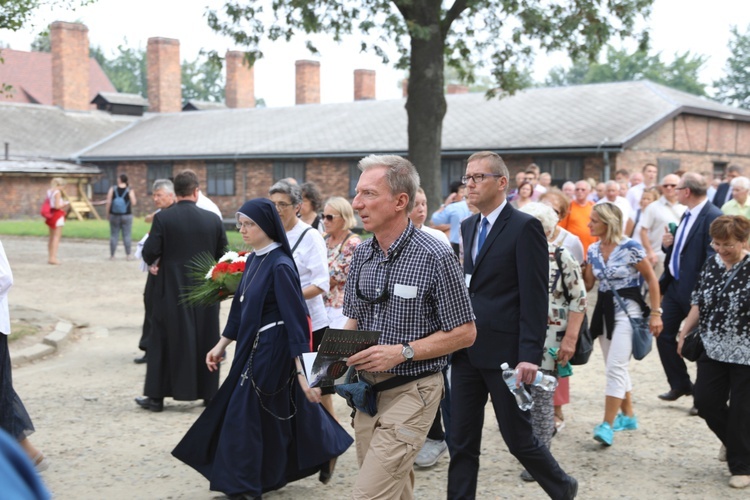 Obchody 77. rocznicy śmierci św. Maksymiliana w Oświęcimiu - 2018