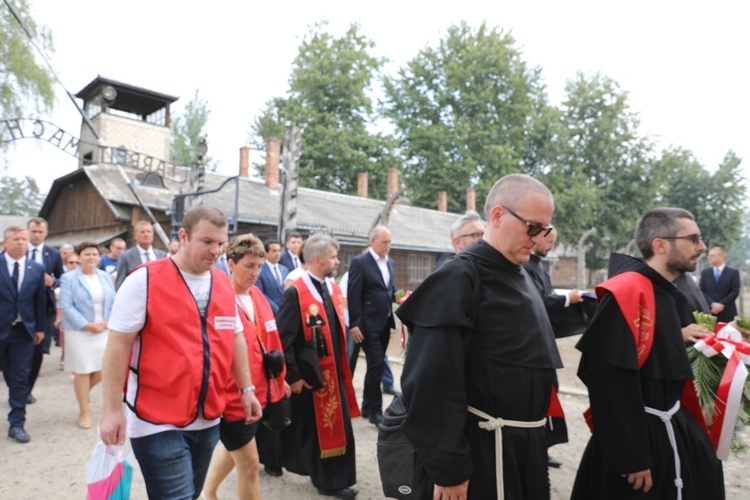 Obchody 77. rocznicy śmierci św. Maksymiliana w Oświęcimiu - 2018