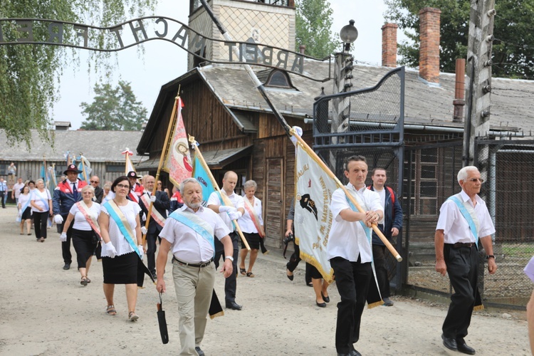 Obchody 77. rocznicy śmierci św. Maksymiliana w Oświęcimiu - 2018