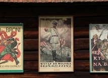 Plakaty wzywające do zgłaszania się do wojska w 1920 roku