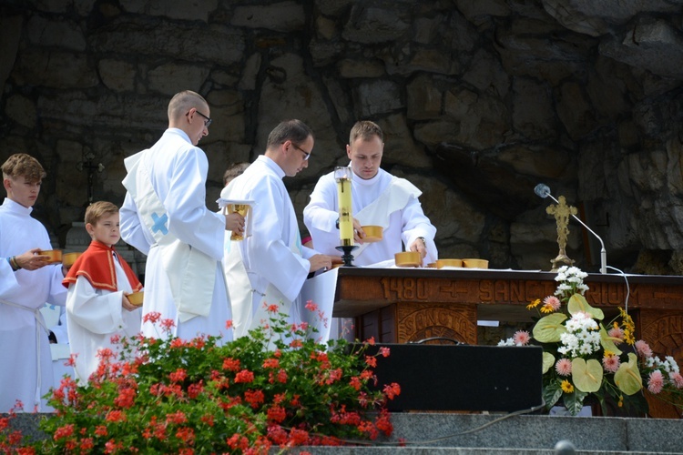 Pielgrzymkowa Eucharystia na Górze św. Anny