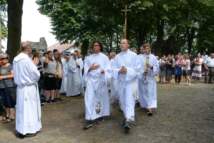 Pielgrzymkowa Eucharystia na Górze św. Anny