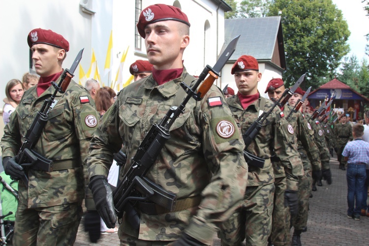 Święto Wojska Polskiego w bazylice w Rychwałdzie - 2018