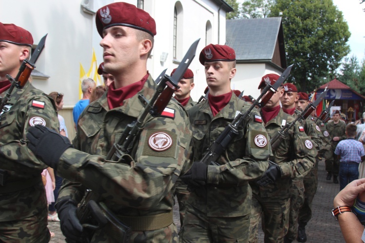 Święto Wojska Polskiego w bazylice w Rychwałdzie - 2018