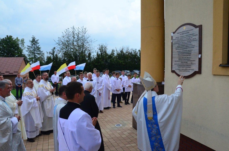 Poświęcenie kościoła w Chrzanowie 