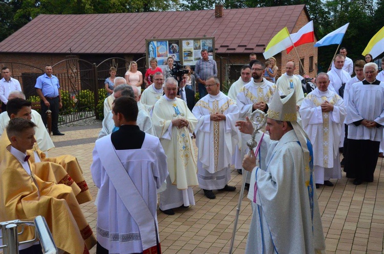 Poświęcenie kościoła w Chrzanowie 