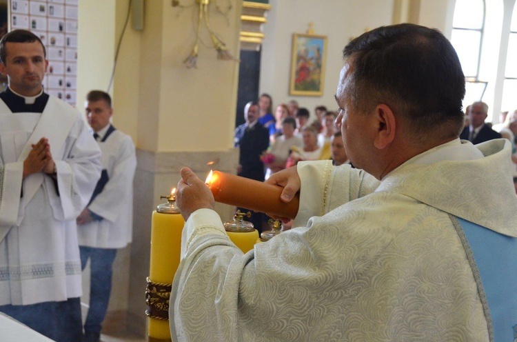 Poświęcenie kościoła w Chrzanowie 