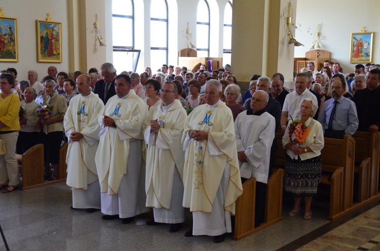 Poświęcenie kościoła w Chrzanowie 