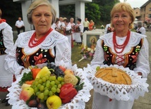 Poświęcenie figury MB w Zagórzu