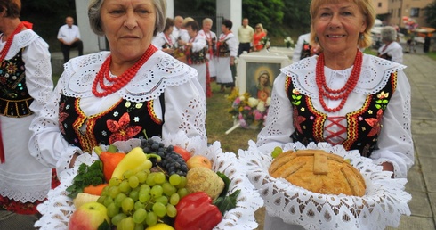 Poświęcenie figury MB w Zagórzu