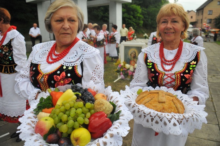 Poświęcenie figury MB w Zagórzu