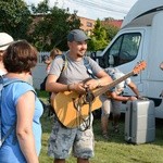 Kilkanaście kilometrów przed Jasną Górą