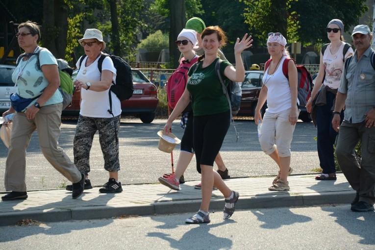 Kilkanaście kilometrów przed Jasną Górą