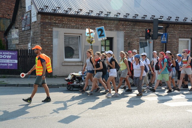 Kilkanaście kilometrów przed Jasną Górą