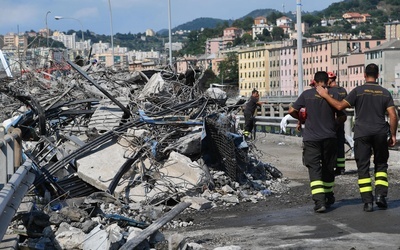 Nowe informacje ws. zaginionych po katastrofie w Genui