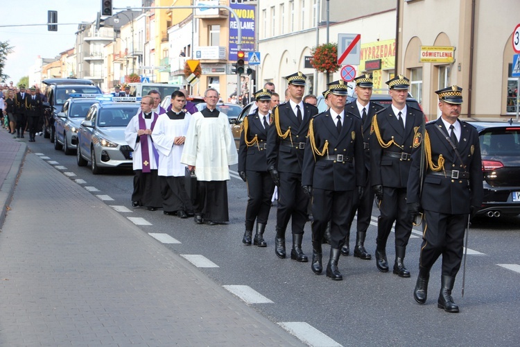 Pogrzeb pielgrzyma XXIII ŁPPM na Jasną Górę