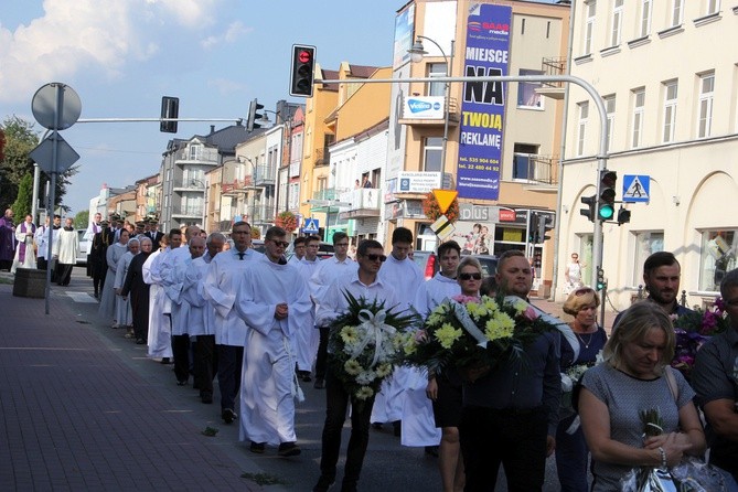 Pogrzeb pielgrzyma XXIII ŁPPM na Jasną Górę