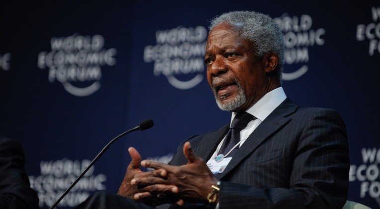 Zmarł Kofi Annan - były sekretarz generalny ONZ